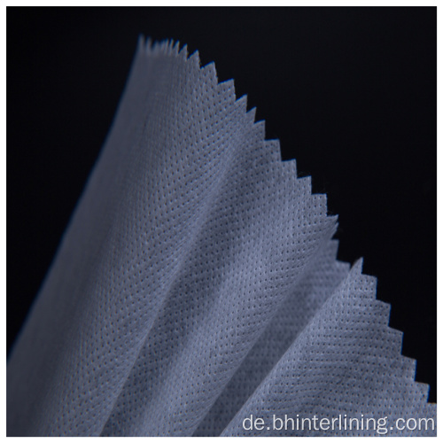 Einlage aus schmelzbarem Papier mit PA / PES-Beschichtung aus 100% Polyester